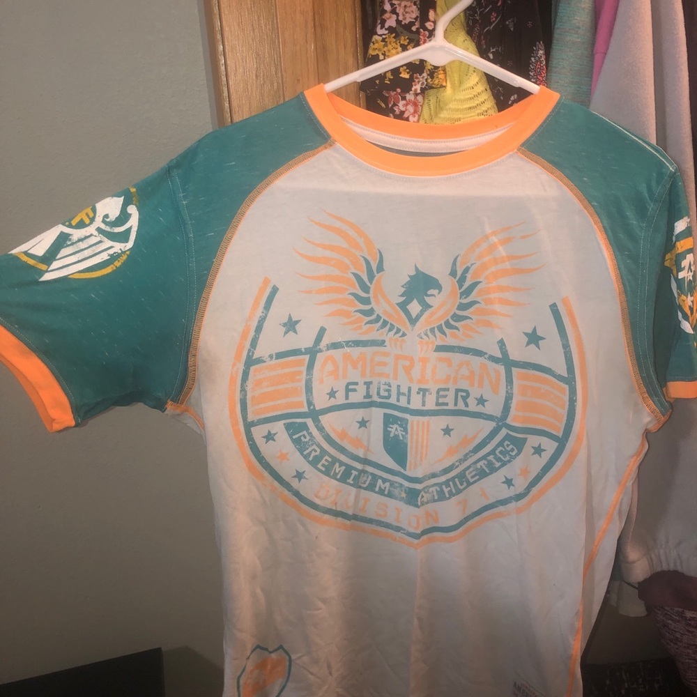 American fighter t shirt